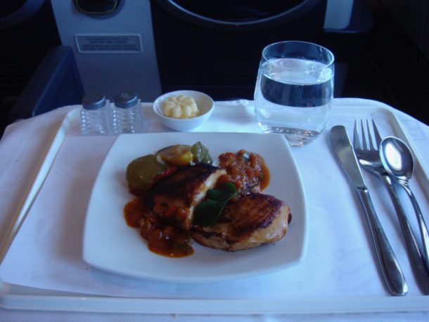 Third Choice: South African Airways Business Class Dinner - Live and ...