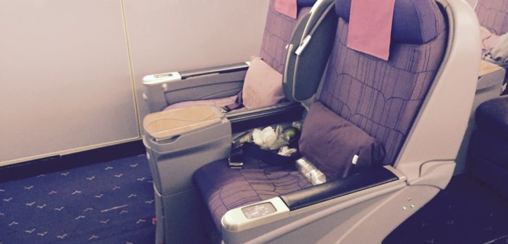 Thai Airways 747 Business Class Review