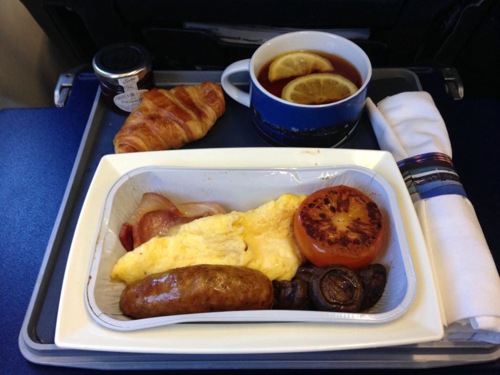 An English Breakfast on British Airways Live and Let's Fly