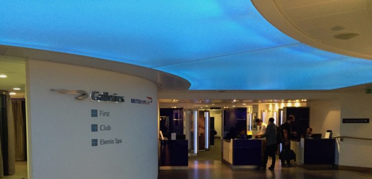 British Airways Galleries Lounge LHR T3 Review