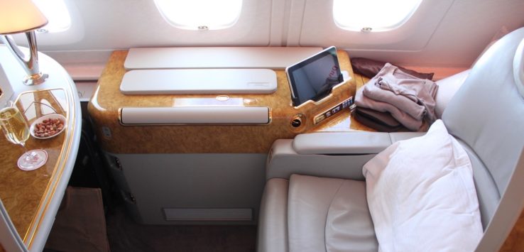 emirates first class trip report