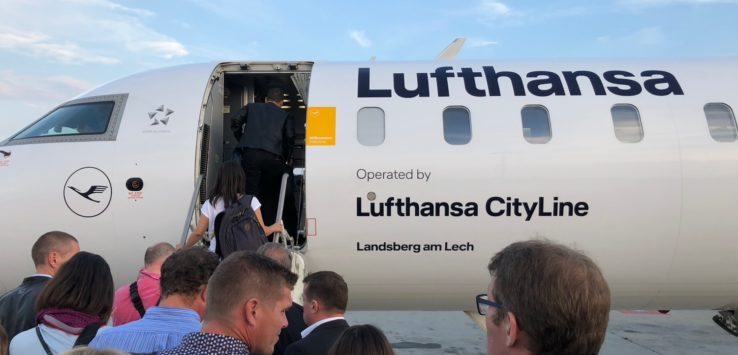 Lufthansa CityLine CRJ-900 Review