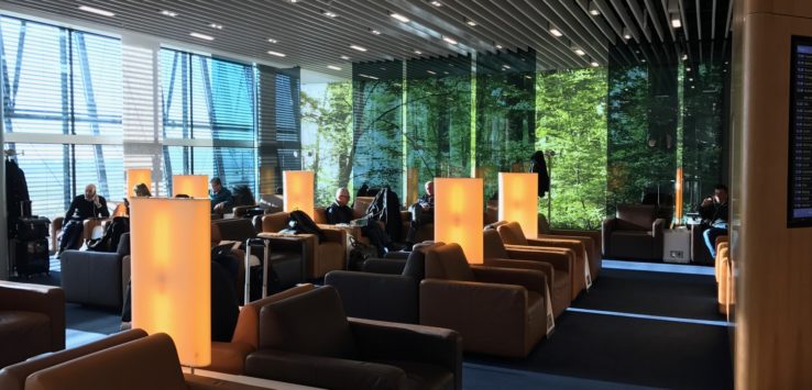 Lufthansa Lounge London LHR Review