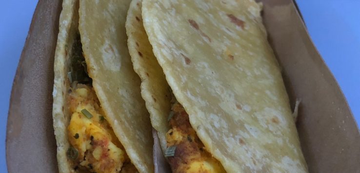 United Airlines Breakfast Tacos