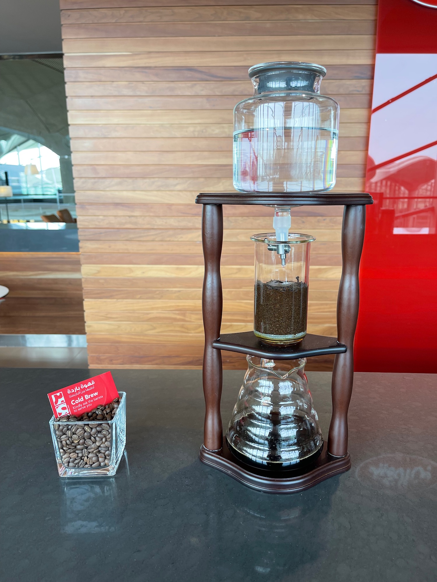 a coffee maker on a counter