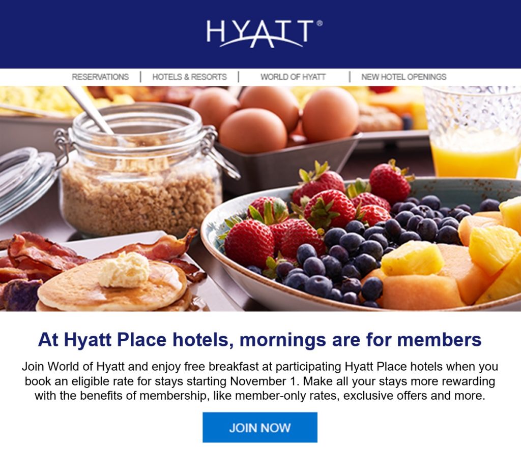 Dear Hyatt, It’s All About Notice Live and Let's Fly