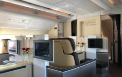 Lufthansa A380 First Class Westbound Review