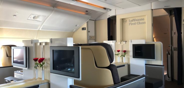 Lufthansa A380 First Class Westbound Review