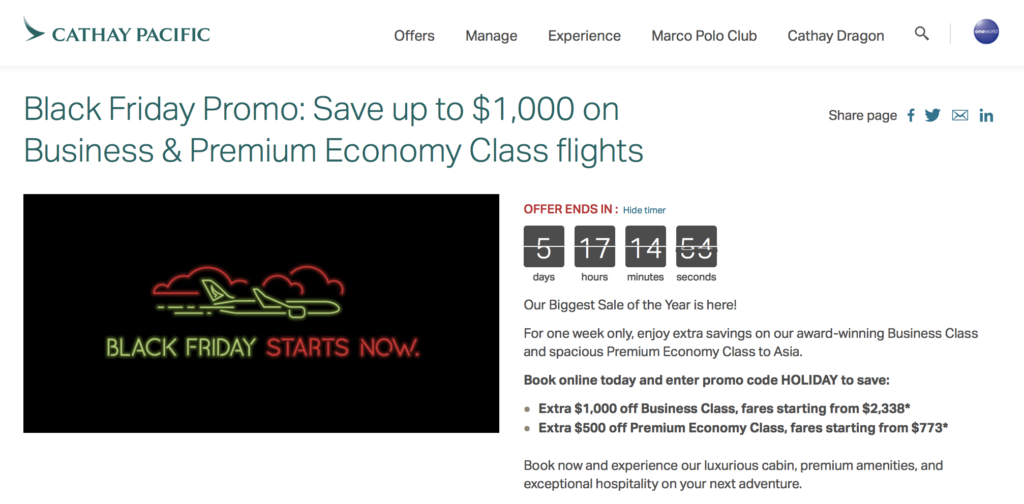 Save Big On A Cathay Pacific Business Class Ticket Live and Let's Fly