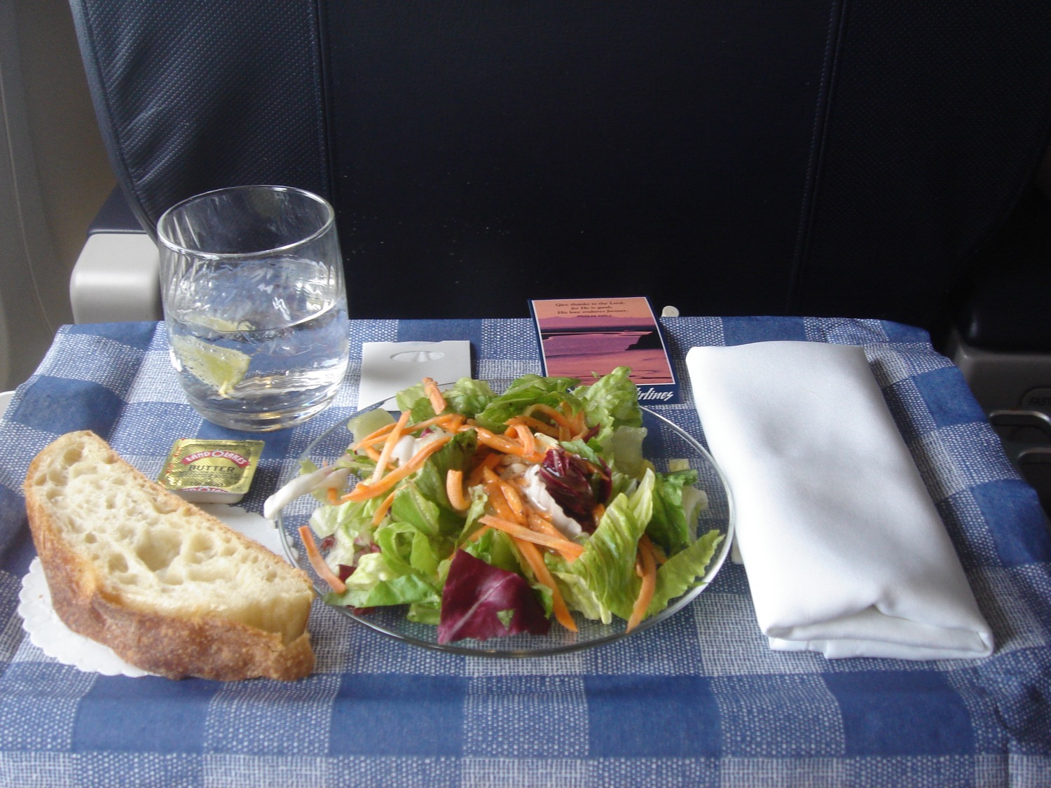 Alaska Airlines First Class Food Menu
