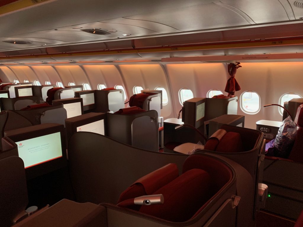 Review: Hong Kong Airlines A330 Business Class Hong Kong To Bangkok ...