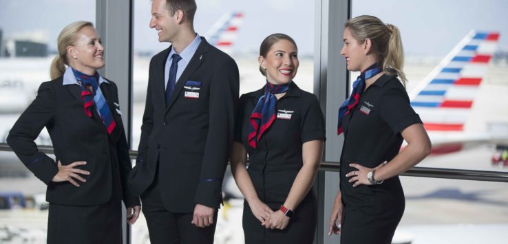 American Airlines flight attendants