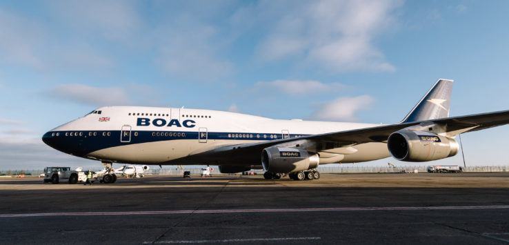British Airways BOAC Livery 747