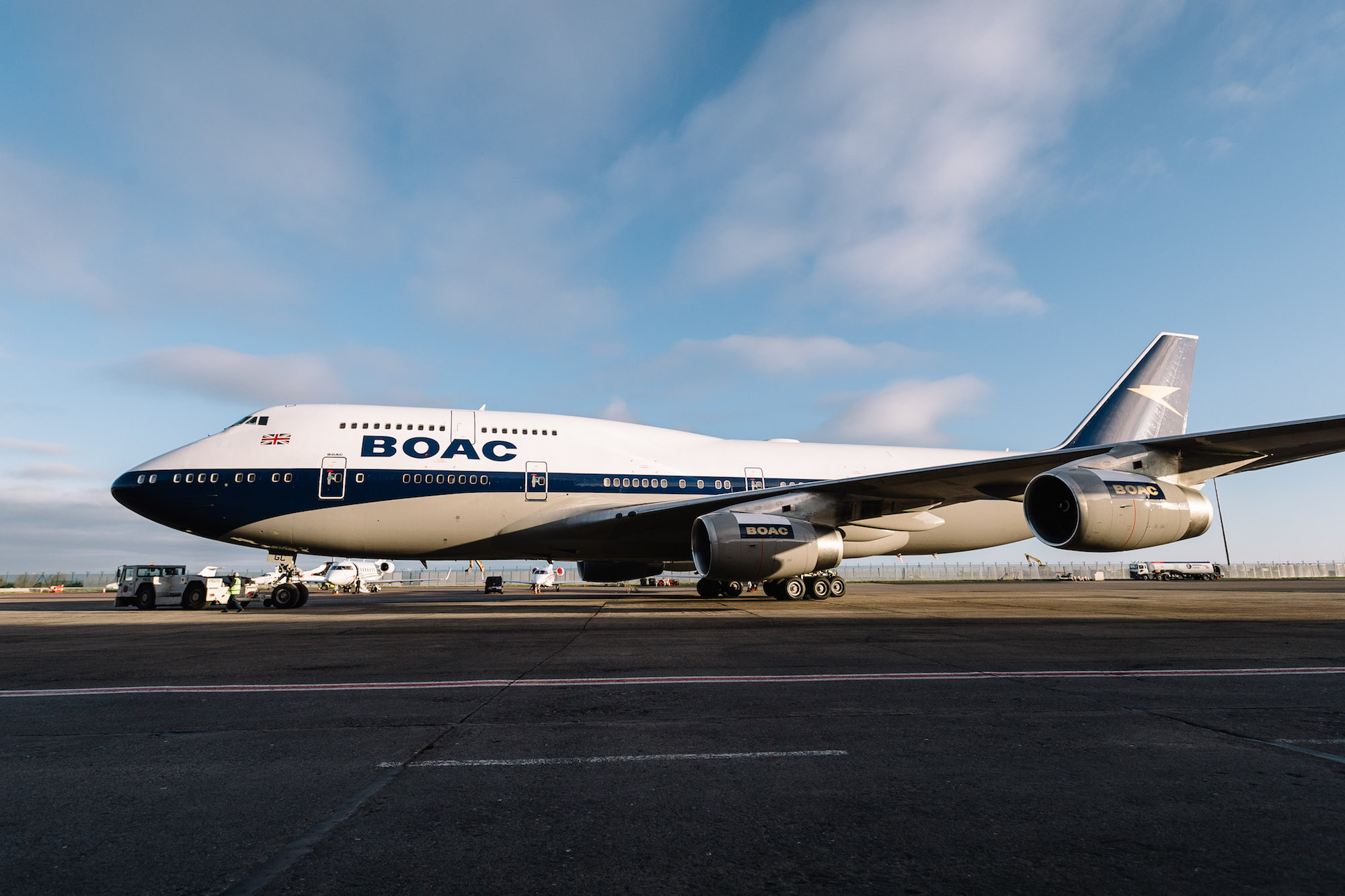 British Airways BOAC Livery 747