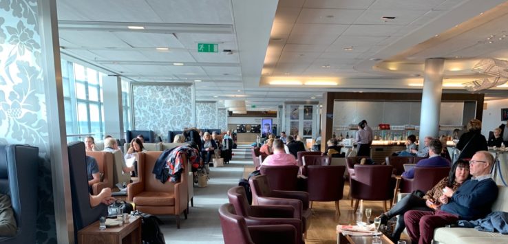 British Airways Lounge Overcrowding