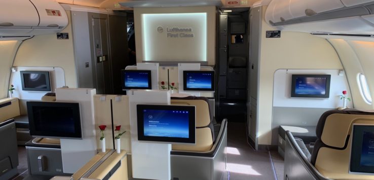 Lufthansa First Class partner awards