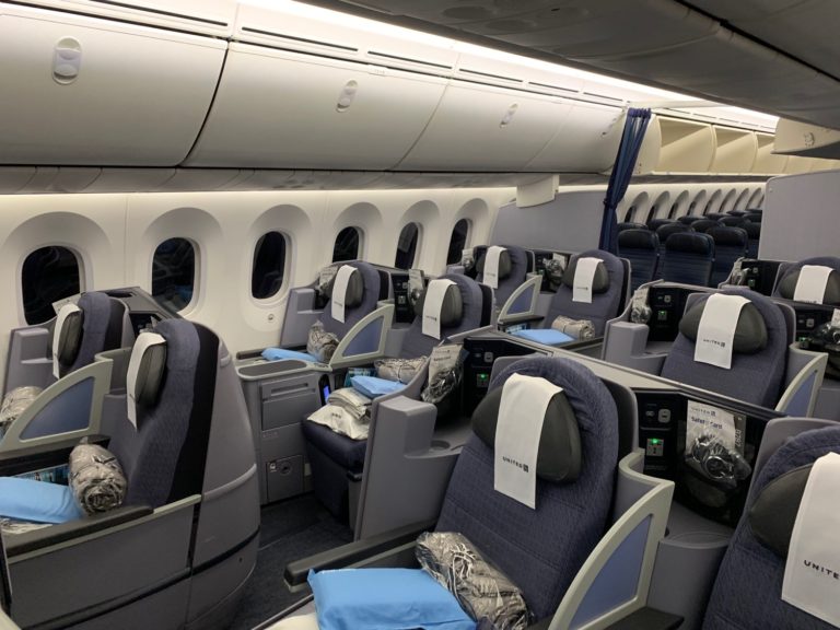 Review United Airlines 787 9 Business Class Los Angeles To London Live And Lets Fly 9095