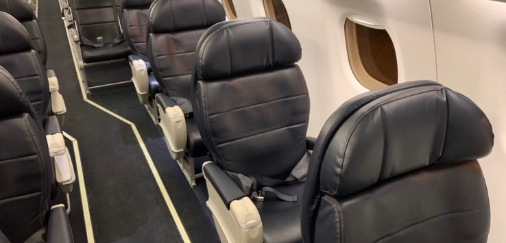 Alaska Airlines Horizon E-175 First Class Review