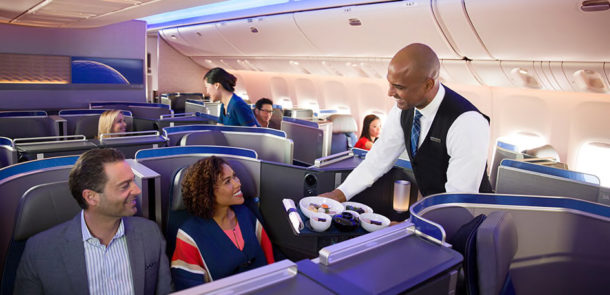 United Will Trial New Express Dining Service Concept In Business Class ...