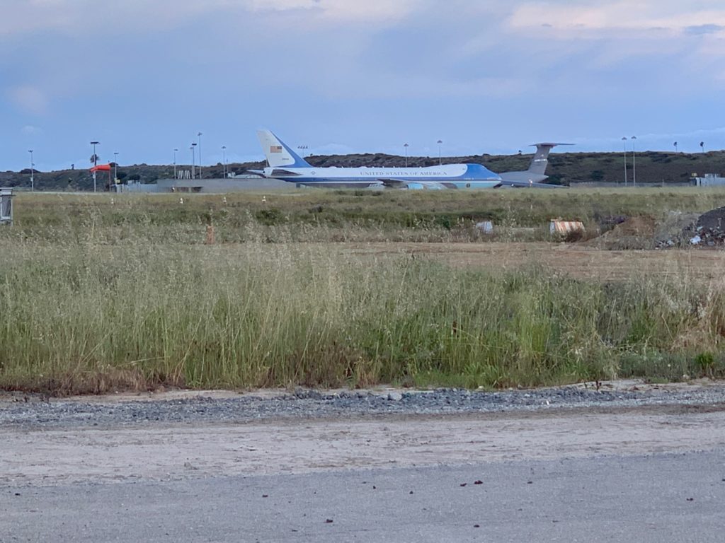 Chasing Air Force One At LAX - Live and Let's Fly