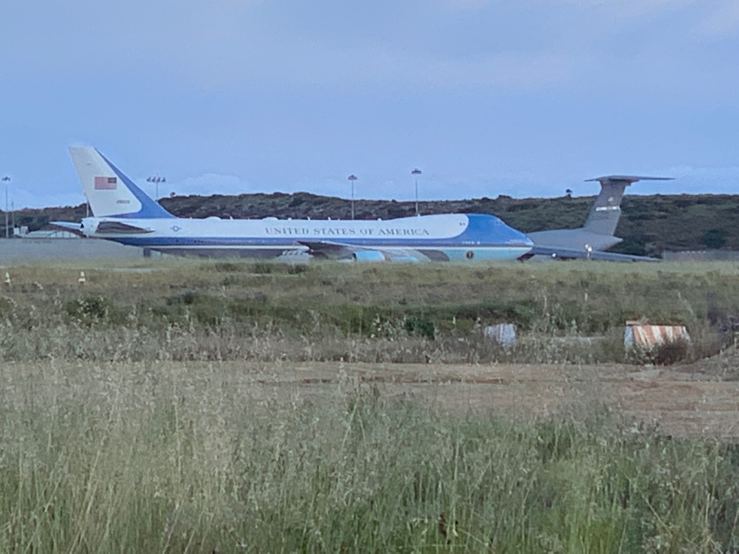 where did air force one land today