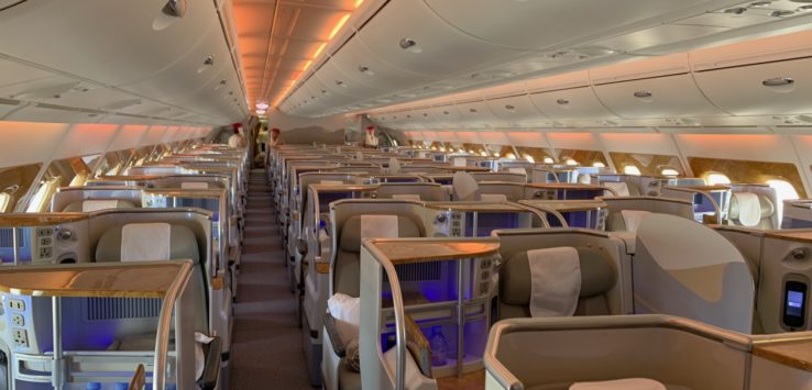 Emirates A380 Business Class Impressions