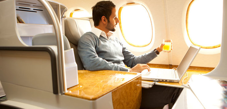 Emirates Business Class LAX