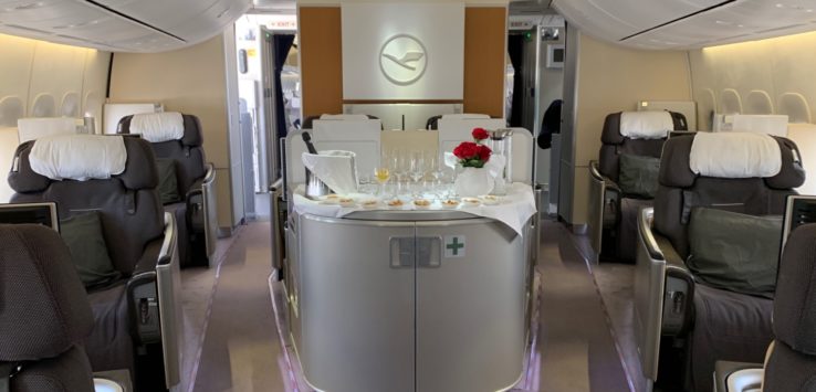 Lufthansa First Class 747-8 Review