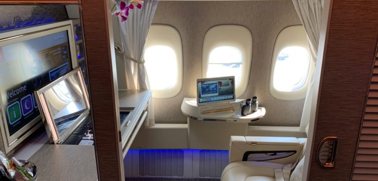 Emirates first class trip cancelled