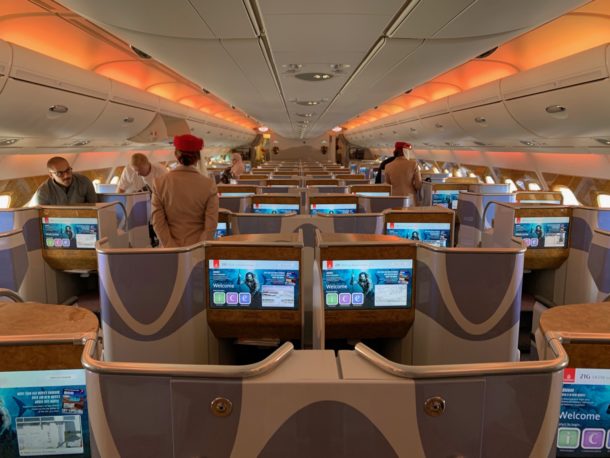 Review: Emirates A380 Business Class Los Angeles To Dubai - Live and ...