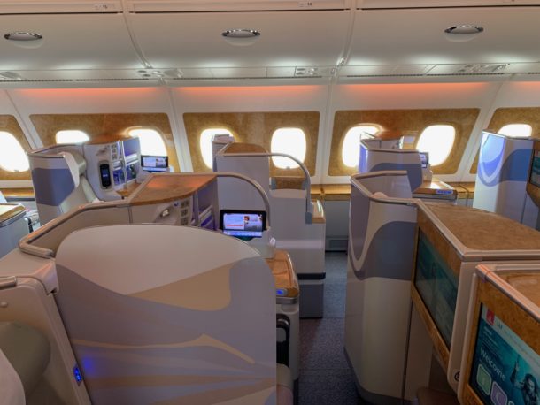 Review: Emirates A380 Business Class Los Angeles To Dubai - Live and ...