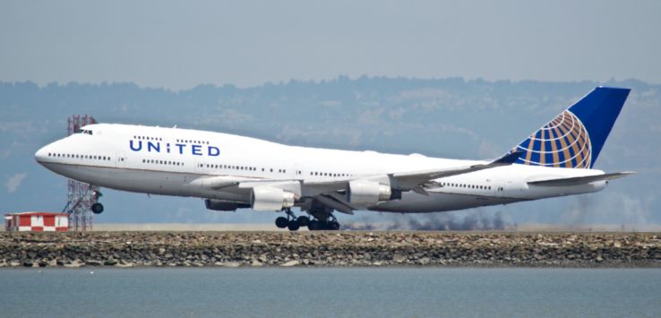 United 747 Returns