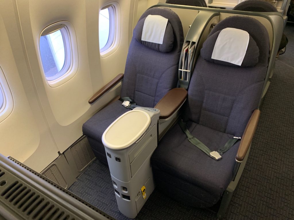 A Supremely Comfortable Business Class Seat, Even At Eight-Across ...