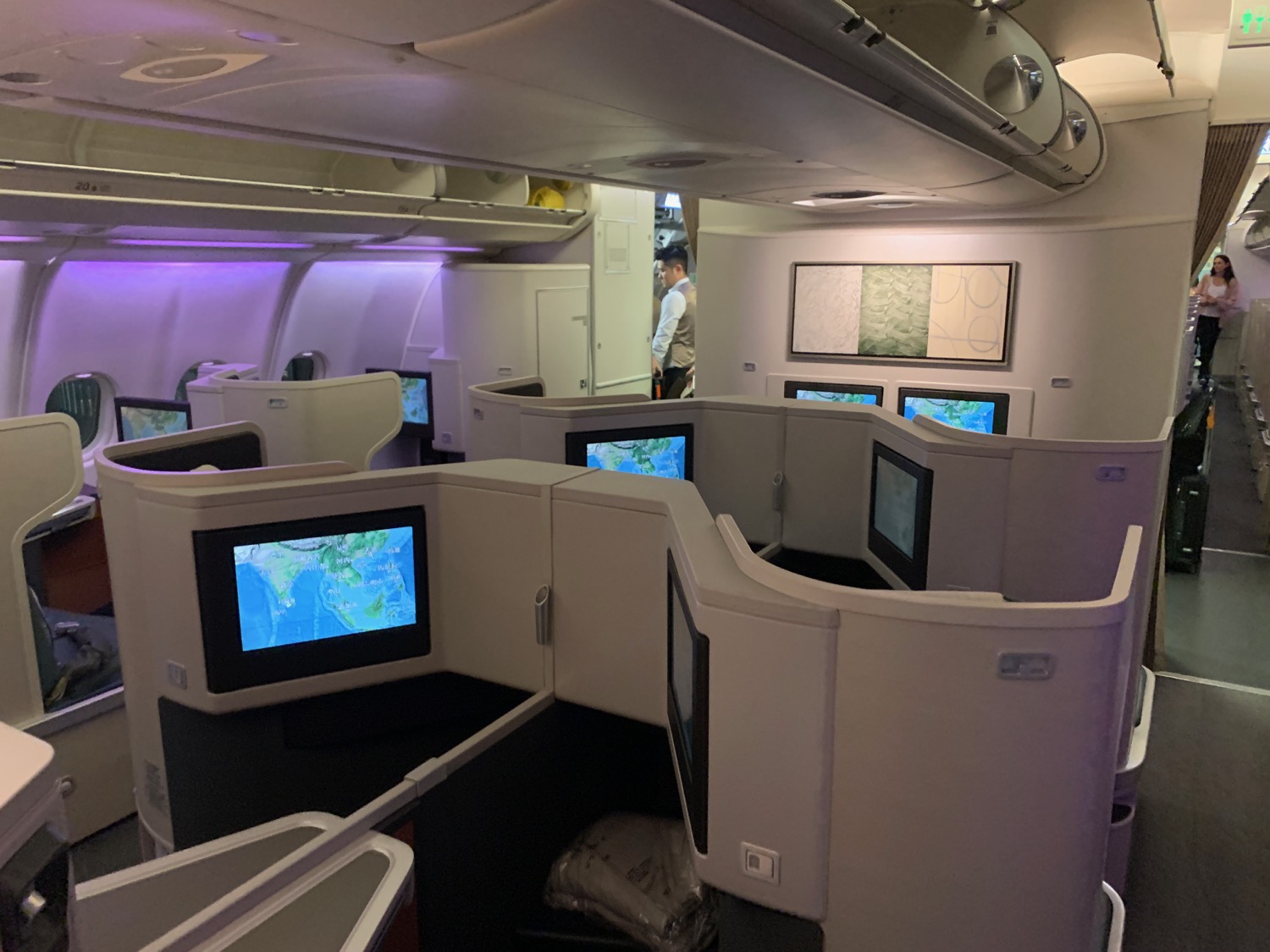 First Impressions: Cathay Pacific A330 Business Class - Live And Let's Fly