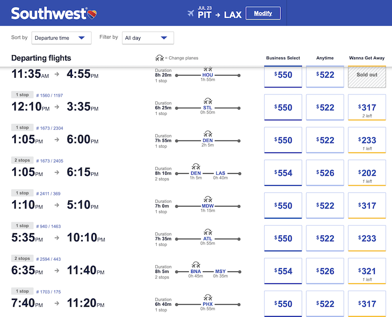 Southwest Exclusion of OTAs Costs Business Too Live and Let's Fly