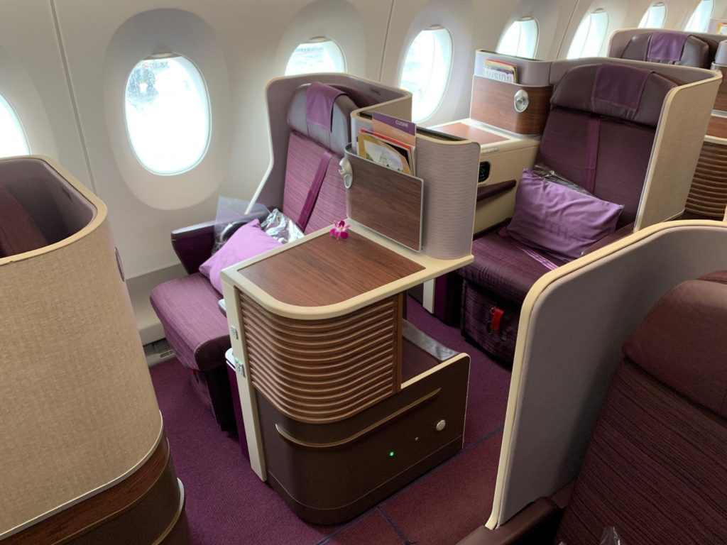 First Impressions Thai Airways A350 Business Class Live And Lets Fly