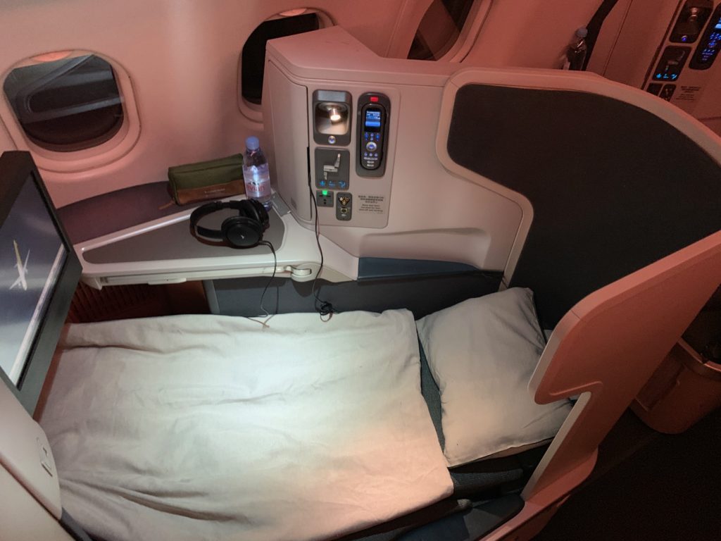 Review Cathay Pacific A330 300 Business Class Live And Lets Fly 1383