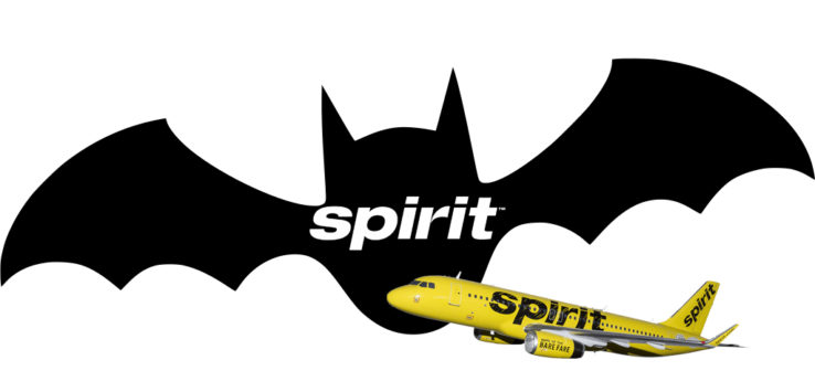 Spirit Airlines Bat