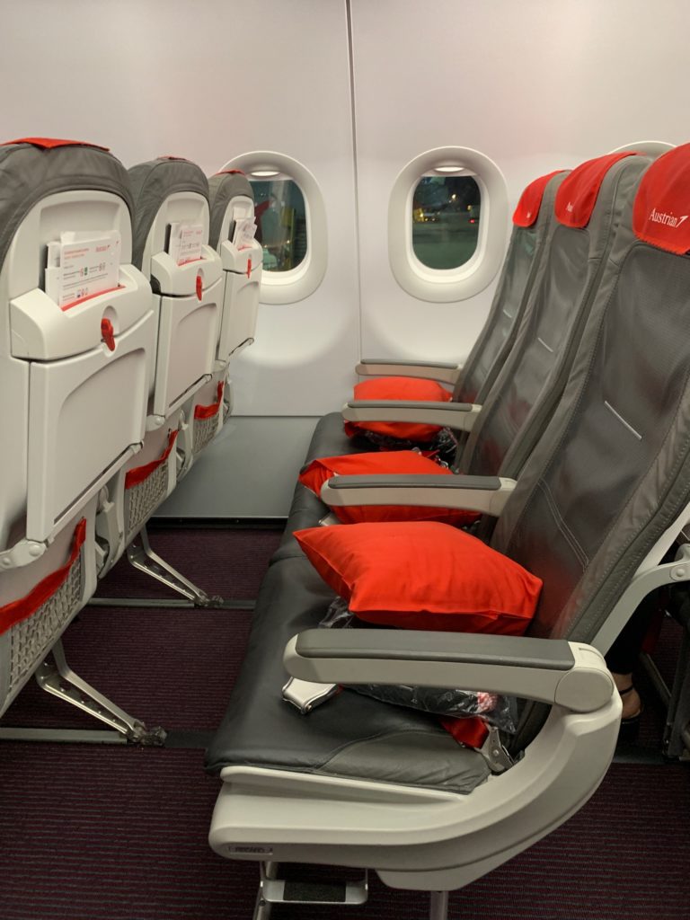 Review: Austrian Airlines A320 Economy Class Vienna To Yerevan - Live ...