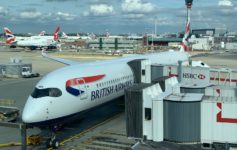 a plane at an airport