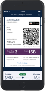 United Airlines Refreshes Mobile Boarding Pass - Live and Let's Fly