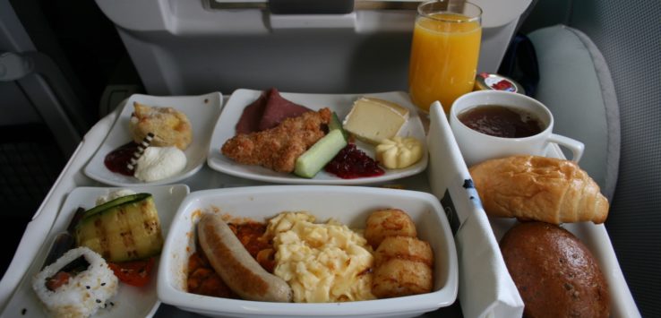 Lufthansa Japanese Breakfast