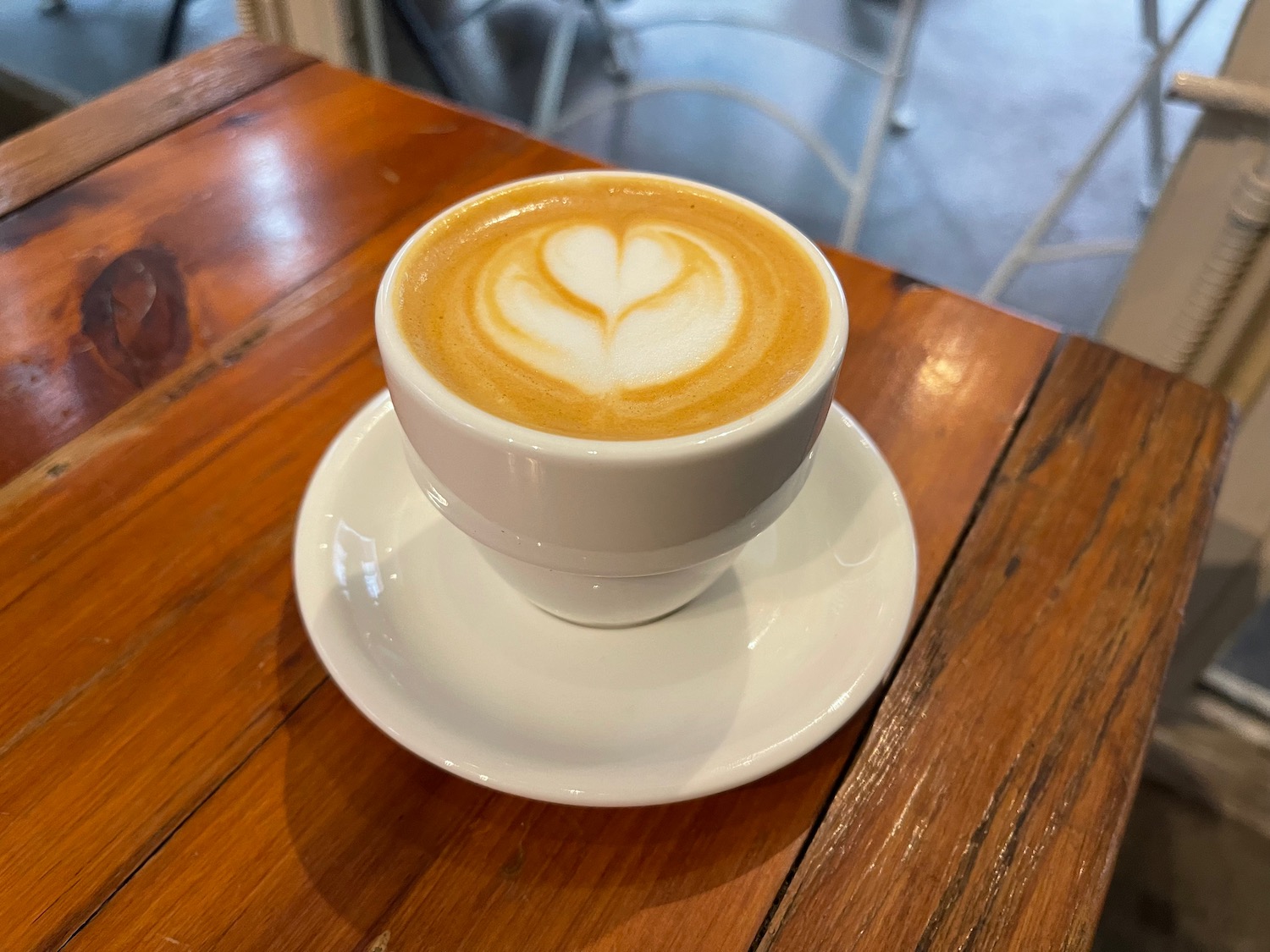 a cup of coffee on a saucer