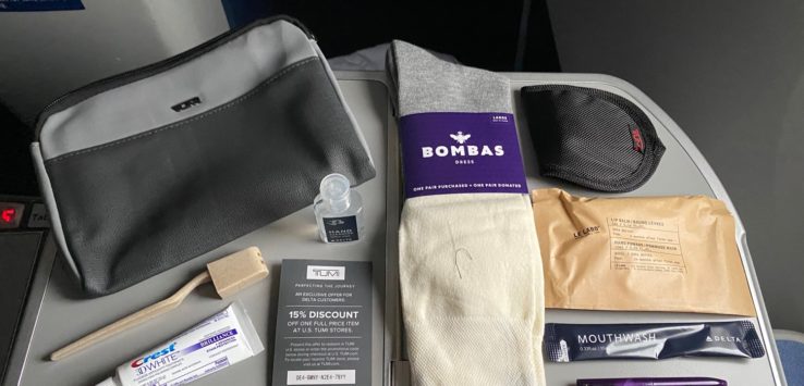 Delta Tumi Amenity Kit Review