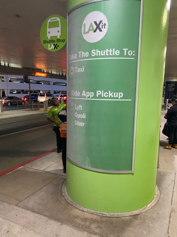 My First Experience With "LAXit" (New LAX Ridesharing System) Live