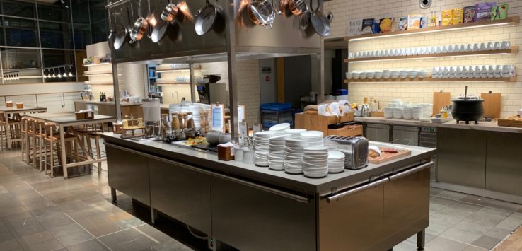 SAS Gold Lounge Copenhagen Review