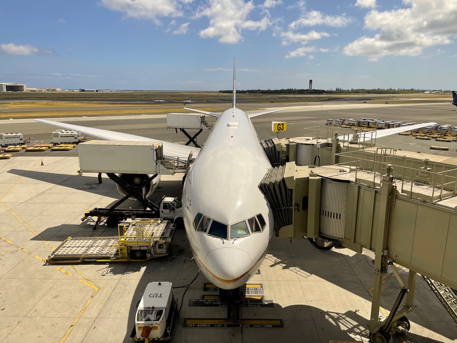 an airplane at an airport