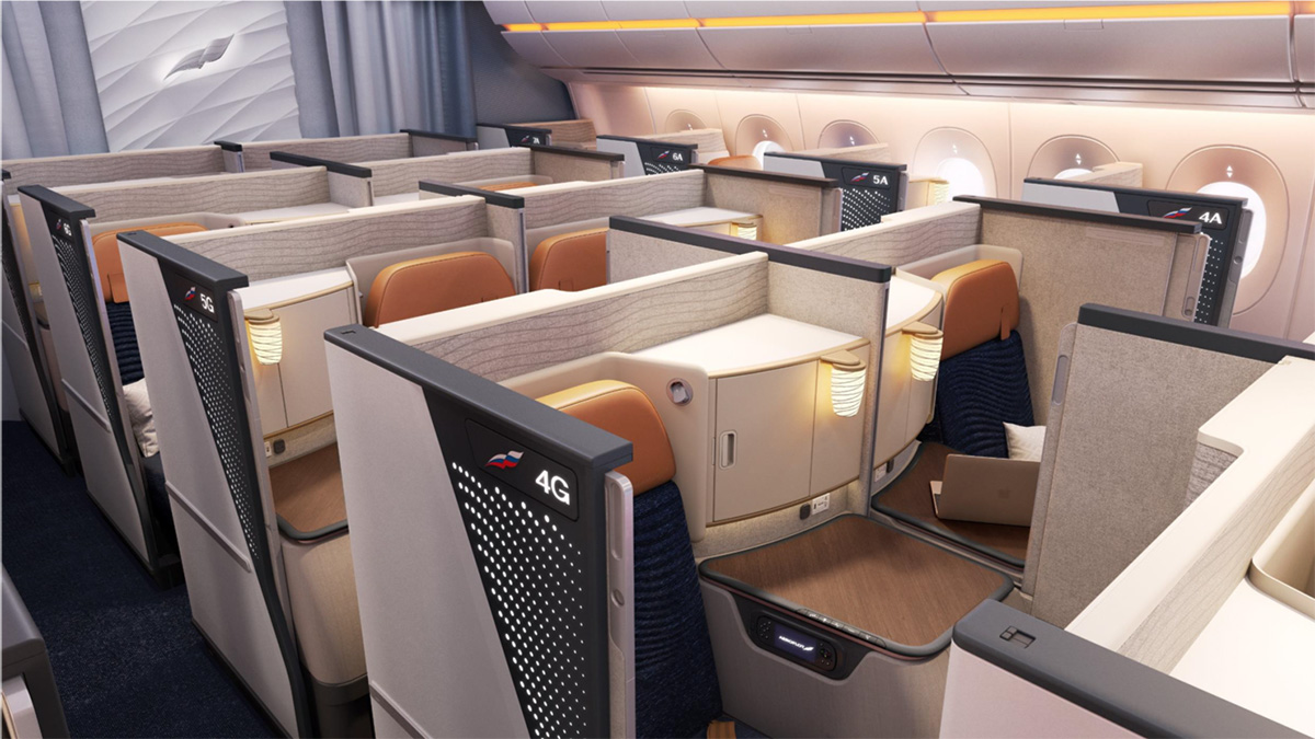 Aeroflot A350 Business Class Suites