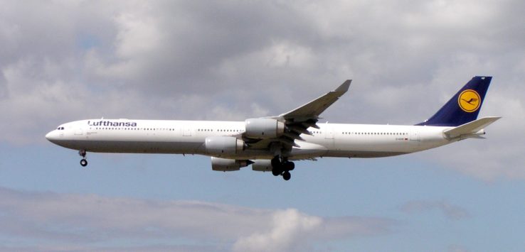 Lufthansa A340 Diversion