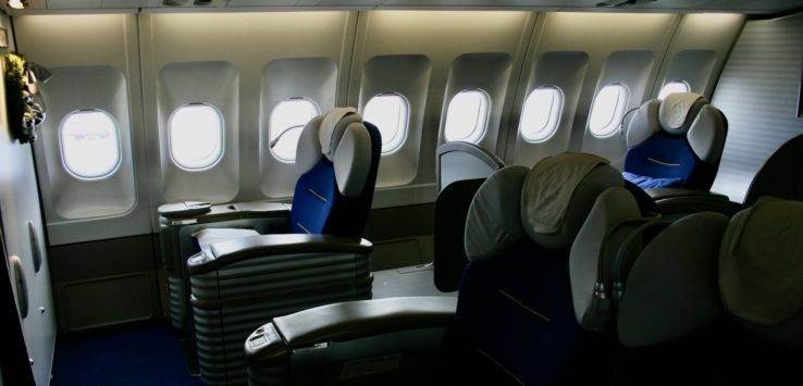 Lufthansa First Class 2010